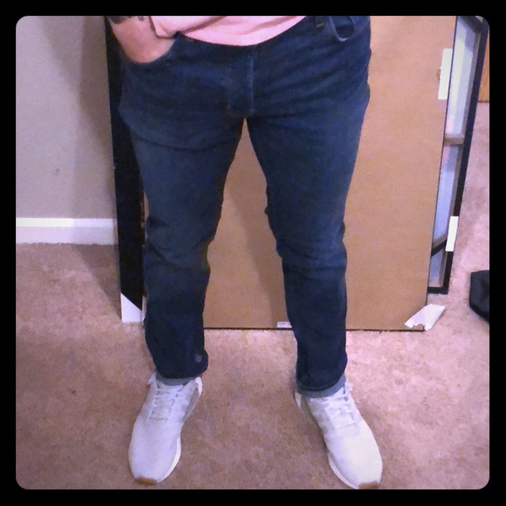 Hudson sartorial slouchy skinny jeans 34x34